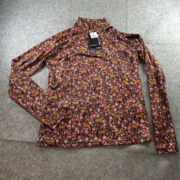 Ariat Tops - Ariat Tek Women’s Large 1/4 Zip Lowell 2.0 Baselayer Shirt Pullover Equestrian